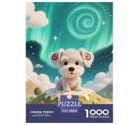 Miniature Schnauzer 1000 Piece Jigsaw Puzzle Educational Games Creative Pet Dog Jigsaws Unique Challenge Game for Adults And Kids 38x26cm/1000pcs