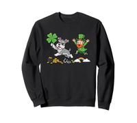 Miniature Schnauzer Clover St Patricks Day Womens Mens Kids Sweatshirt