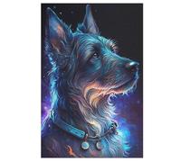 Miniature Schnauzer Dog Wooden Jigsaw Puzzles 1000 Pieces Family Activity Puzzle Educational Games for Adults And Kids Age 12 Years Up 78×53cm