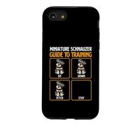 Miniature Schnauzer Guide To Training - Schnauzer Dog Mom Case for iPhone SE (2020) / 7/8