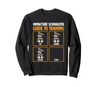Miniature Schnauzer Guide To Training - Schnauzer Dog Mom Sweatshirt
