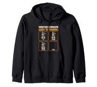 Miniature Schnauzer Guide To Training - Schnauzer Dog Mom Zip Hoodie