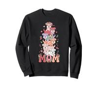 Miniature Schnauzer Mom Mama Kids Girls Womens Mothers Day Sweatshirt