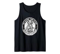 Miniature Schnauzer My Alone time is for Everyone's Safety Tank Top