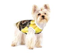 Miniature Schnauzer Pets Black Dogs,Cotton Sleeveless Pet T-Shirt Soft Stretchy Puppy Breathable Vest,L