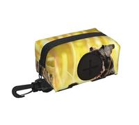 Miniature Schnauzer Pets Black Dogs,Poop Bags Holder Poop Waste Bag Dispenser Pet Supplies
