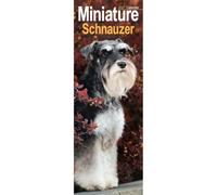Miniature Schnauzer Slim Calendar 2027, Wall Calendars, Month To View, Gift
