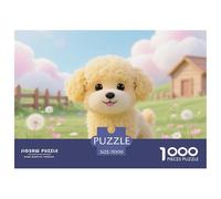 Miniature Schnauzer1000 Piecepet Dog Educational Games Challenge High Difficulty Creativity & Gift Giving Puzzles for Adults Kids Family Decoration Gift Birthday Gifts70x50cm/1000pcs