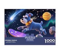 Miniature Schnauzer1000 Piecepet Dog Educational Games Fun Challenges Creativity & Gift Giving Puzzles for Adults Kids Family Decoration Gift Birthday Gifts38x26cm/1000pcs