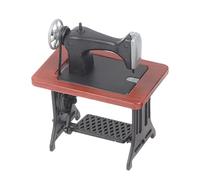 Miniature Sewing Machine, Retro Miniature Sewing Machine - Retro Sewing Machine Statue Model - Fake Home Small Furniture Novelty Table Decoration For Living Room, C