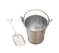 Miniature Shovel for Home | Kit 2x Home Accessories - Miniature Decorative Bucket for Office School