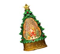 Miniature Singing Christmas Tree Table Adornment Erected In Permanent Carols Strong PVC Base For Yearlong Ceremonies LED Christmas Tree Music Box