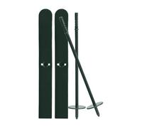 Miniature Ski Sporty Snowboards with Ski Poles, 2 x SSKI Christmas Decorations, Snowski Christmas Decoration, Holiday Desktop Ornaments for Winter Landscapes Gnom and Christmas Decorations