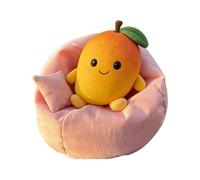 Miniature Sofa Ornament - Small Decorative Couch for Scenes | Fabric Upholstered with Tiny Chair, Display Prop Padded Seat, Furniture for Nursery Decor Craft Projects Toy Room Setup