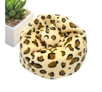 Miniature Sofa Ornament, Tiny Bean Bag, Seat Display, Realistic Furniture Decor, Small Plush Accessory for Bedroom Nursery Showcase, Kids Room Playroom, Creative Pretend Play Scenes