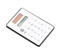Miniature Solar Calculator with 8 Digit Display and Quiet Keys Pocket Sized for Home and Office Use Easy to Carry Calculators for Students
