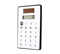 Miniature Solar Calculator with 8 Digit Display and Quiet Keys Pocket Sized for Home and Office Use Easy to Carry Calculators for Students