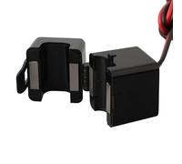 Miniature Split Core Current Transformer Clamp Sensor for Industrial Use - 100A/5A Ratio, 50-60, 0.5% Accuracy, 100 cm, Black(200A/5A)