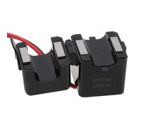 Miniature Split Core Current Transformer Clamp Sensor for Industrial Use - 100A/5A Ratio, 50-60, 0.5% Accuracy, 100 cm, Black(50A/5A)