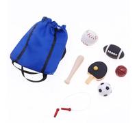 Miniature Sports Set | Doll House Collection Cake Toppers Decor,Learning Educational Pretend Play Toy for Son Girls Boys Teens Toddler Daughter Children