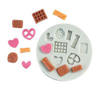 Miniature Square Silicone Baking Tray with Multiple Shape | Food Safe Silicone Molds for Professional Cooks Home Cooks and Clay Art Creation with Repeated Use