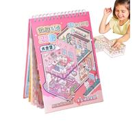 Miniature Stickers for Crafts, 3D Cartoon Wall Stickers, Aesthetic Scrapbooking Craft Accessories for Manuals, Diaries, Planners