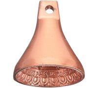 Miniature Stupa Mold Alloy Tibetan Buddhism Stamp Tool Brown
