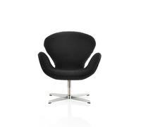 Miniature Swan Armchair Black