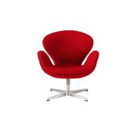 Miniature Swan Armchair Red