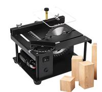 Miniature table saw: multifunctional belt grinder, electric desktop woodworking small bench saws | 7 adjustable speeds Angle height, suitable for machine