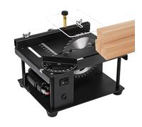 Miniature Table Saw - Precision Machine Craft Tool | Adjustable Speed Table Saw for Work, Metal Craft, DIY Projects, Law Workshop