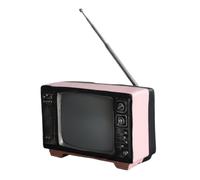 Miniature Televisions/Radiogram Model Nostalgic Ornament Dollhouses Accessories Photography Props Gifts for Women Men Nostalgic Ornament
