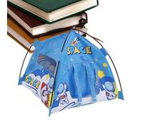 Miniature Tent - 1:12 Home Camping Shelter with LED Light | Stage Accessories | Creative Play Garden Outdoor Model Display Configuration for