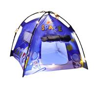 Miniature Tent,1:12 Scale Play Tent Model with Light - Decorative Scene Accessories - for Children Boys Girls Home Outdoor Garden Display