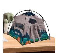 Miniature Tent for Doll, Realistic Miniature Room Decor Toys, Tiny Doll House Camping Tent, for Birthday Christmas Kids Girls Home Playroom Play Display Decoration