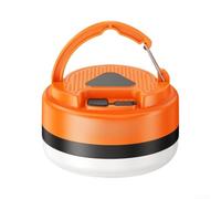 Miniature Tent Light PP Material Compact 7x4.8cm | USB rechargeable for battery, hours of runtime, no extra batteries needed, power source(Orange 7*4.8cm)