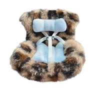 Miniature Throne - Dashboard Cradle for Figurines | Plush Fabric with Spring Clips & Air Vent Brackets for Sedans, Coupes, Desks and Shelves to Secure Small Companions and Enhance Interior Aesthetics