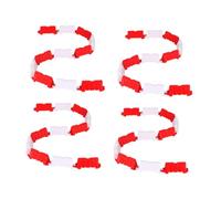 Miniature Traffic Fences and Roadblocks for Rc Drift Car, 100pcs ABS | Realistic Traffic Toys, Road Construction Simulation, Easy Assembly for Kids, Hybrid Model