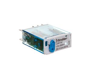 Miniature Transmitter 8A 2P 24V DC AgNi 46.52.9.024.0074