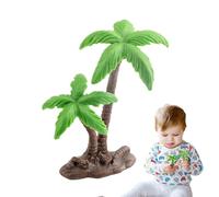 Miniature Tropical Accessory - Coastal Islands Display | Scenic Accent of Foliage for Architecture Sets, Diorama Landscaping Scenes, Art of