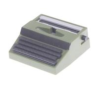 Miniature Typewriter Model Retro Collectible Desk Ornament for Dollhouses Scene Building and Display Vintage Typewriter Model Dollhouses Accessory