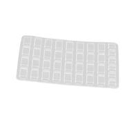 Miniature Wall Bricks Mould Easy to Clean for Architecture Model | Silicone,flexible,tear resistant,reusable,easy clean,non-stick,for clay,resin,cement,plaster,model walls