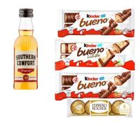 Miniature Whisky |Kinder Chocolate Gifts |Mini Whiskey Gifts | Christmas Gifts | Birthday Gifts | Luxury Gifts| (Southern Comfort Whiskey Liquer)