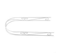 Miniature White Iron Arch Garden Ornament for Dollhouse Scenes and Bonsai Decorations, 30x14x3cm Simulation Model with For Easy Installation