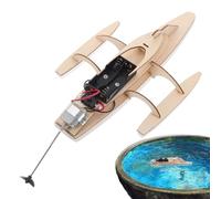 Miniature Wooden Electric Model Kit for Children from 6 to 14 Years Old, Simulation Game, Educational Projects, Family, Boys and Girls