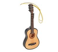 Miniature Wooden Guitar Model, Miniature Guitar for Crafts, Miniature Guitar Model for Hanging on Display on a Shelf