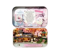 Miniature Wooden Theater Model Kit - 1:24 Scale Handmade Teen & For Adults Crafts with Box,