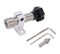 Miniature Woodworking Lathe Thimble, Live Center Revolving Center, Regulable Drilling Depth Telescopic Tailstock with 45 Steel Construction for DIY Wood Lathes