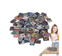 Miniaturen-Puppenhausbücher, Winzige Puppenhaus-Bücher, Puppenhaus Zubehör - 200 nicht wiederholende Mini-Bücher aus Schaumstoff ca. 2x1,5 cm leicht & detailreich - stilvolle Puppenhausdekoration