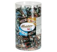 Miniatures Mix (Mars, Bounty, TWIX, SNICKERS), Approx. 296 Pcs, Transparent Box